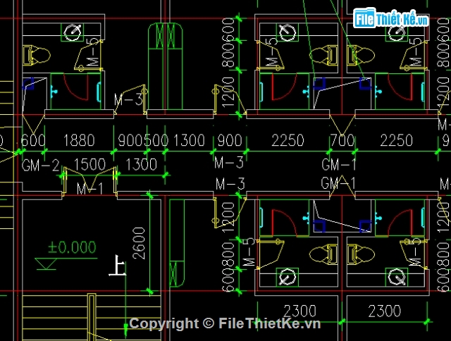 File thiết kế,nhà công sở,vệ sinh công sở